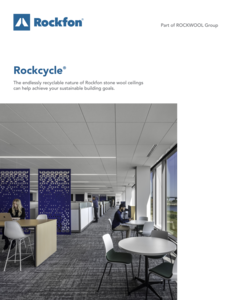 Rockfon Rockcycle Brochure