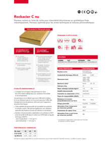 Fiche produit Rockacier C nu