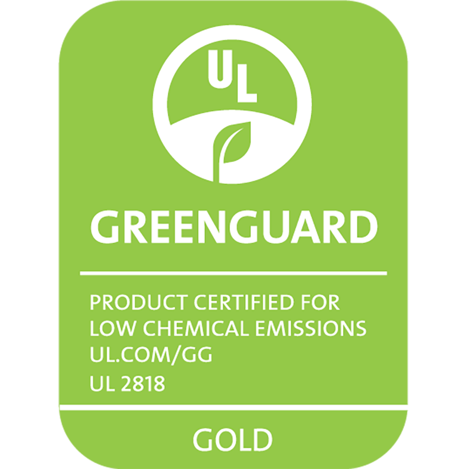UL GREENGUARD Gold Certified