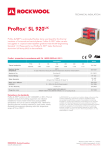 ProRox SL 920 UK