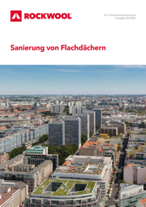 Broschüre Flachdachsanierung