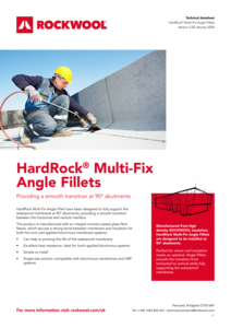 HardRock Multi-Fix Angle Fillets Datasheet
