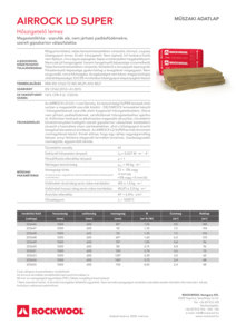 Airrock LD Super RWHU datasheet