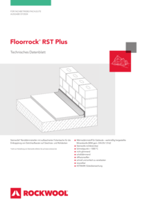 Datenblatt Floorrock RST Plus