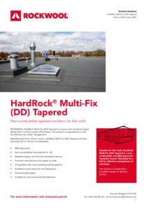 HardRock Multi-Fix (DD) Tapered Datasheet