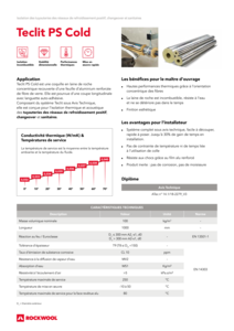 Fiche produit Teclit PS Cold