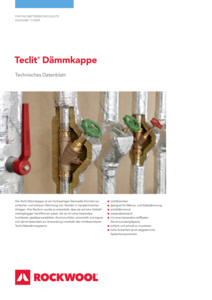Datenblatt Teclit Dämmkappe
