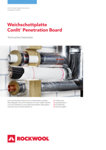 Datenblatt Weichschottplatte Conlit Penetration Board