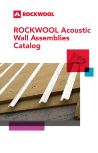Acoustic wall assemblies catalog