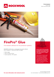 FirePro Glue Datasheet