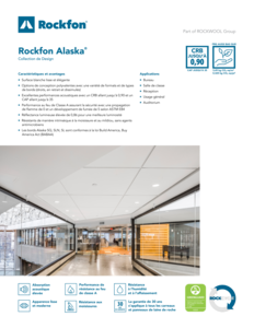 Rockfon Alaska® Datasheet FR