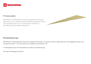 Produktdatablad, TF-Skotrendekile