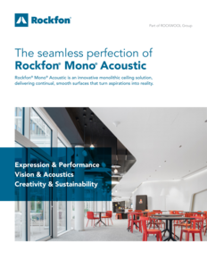 Rockfon® Mono® Acoustic Brochure