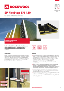 Scheda Tecnica: SP Firestop EN 120