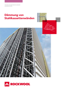 Broschüre Dämmung von Stahlkassettenwänden