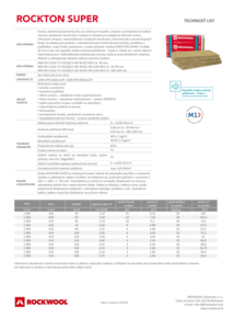 Technický list SK ROCKTON SUPER