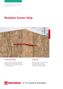 Technisch Productblad Rocktect Corner Strip