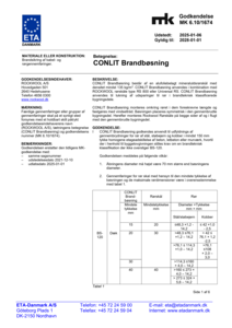 Conlit Brandbøsning - MK 6.10 1674
