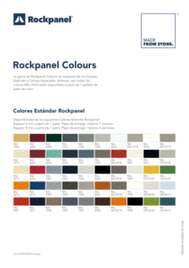 La gama de Rockpanel Colours - ES