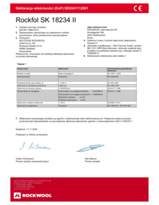 dop rockfol sk 18234 ii