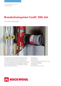 Datenblatt Brandschutzsystem Conlit SML-Set