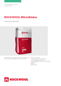 Datenblatt Mörtelkleber