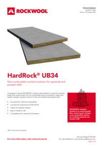 HardRock UB34 Datasheet