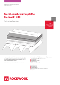 Datenblatt Georock 038