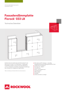 Datenblatt Fixrock 033 LB