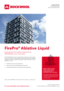 FirePro Ablative Liquid Datasheet