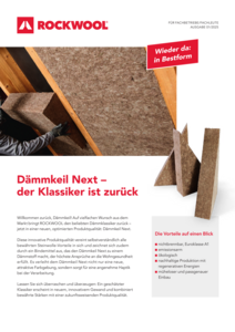Broschüre Dämmkeil Next