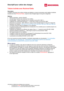 Descriptif Rockroof Delta