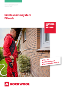 Broschüre Einblasdämmsystem Fillrock