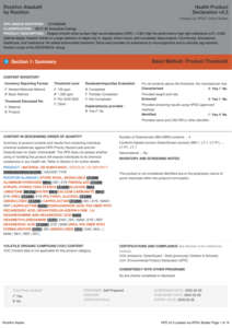 Rockfon Alaska Health Product Declaration