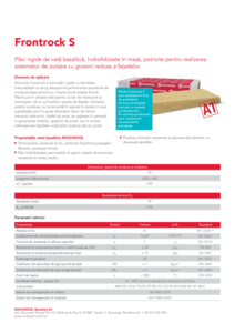Fișă tehnică Frontrock S