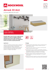 Scheda tecnica: Airrock 33 ALU
