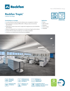 Rockfon Tropic® Datasheet FR
