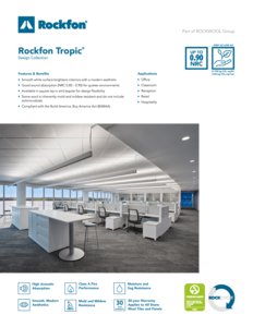 Rockfon Tropic® Datasheet