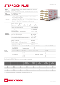 Karta produktowa STEPROCK PLUS (en) 02 2025
