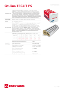 KARTA PRODUKTU TECLIT PS