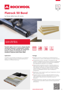 Scheda tecnica: Flatrock 50 Bond