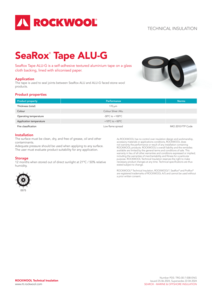SeaRox ALU-G Tape