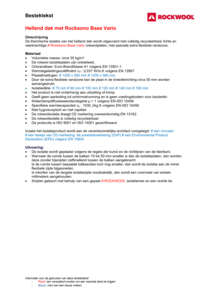 Bestektekst Rocksono Base Vario