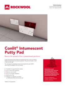 Conlit® Intumescent Putty Pad
