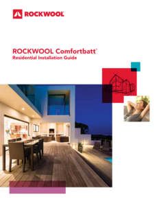 Comfortbatt residential installation guide