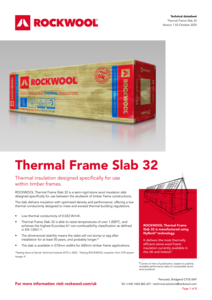 Thermal Frame Slab 32 Datasheet