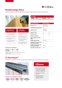 Fiche produit Rockbardage Réno