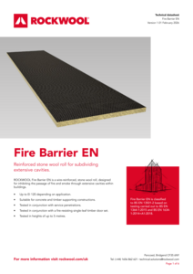 Fire Barrier EN Datasheet