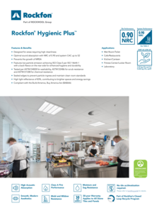 Rockfon Hygienic Plus Datasheet