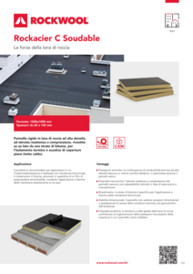 Scheda tecnica: Rockacier C Soudable